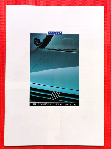 1988 fiat range sales - sales, brochure
