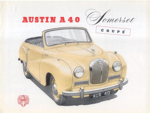 Austin a40 somerset - a40, drophead