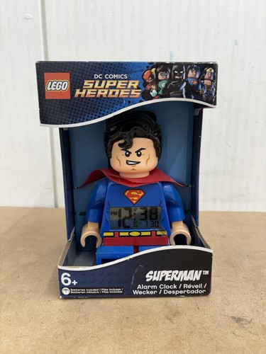 Lego superman alarm clock - lego,