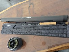 greys fly rod and reel gr 60 10' #7 perfect condition 