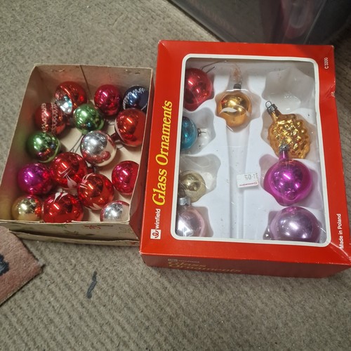 Vintage christmas glass - vintage,