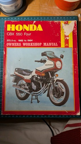 Honda cbx550 haynes - honda, (82-84)