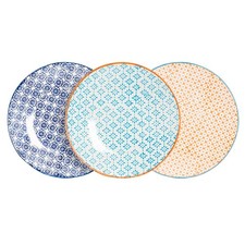 Hand-Printed Side Plates -