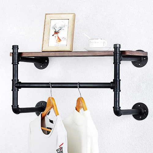 Industrial pipe clothing rack - pipe,