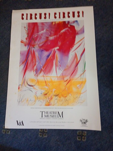 Poster for the circus - for,