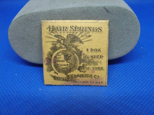 Pocket watch hair springs - pocket, 16s