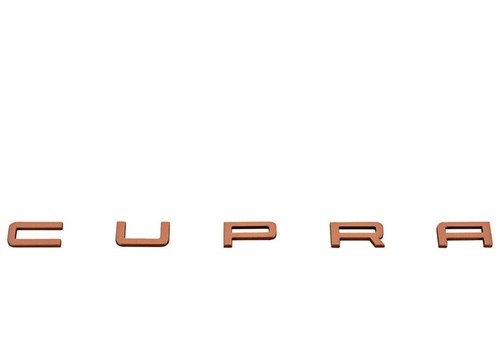 Copper style tailgate badge - copper,