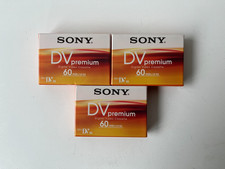 3 x Sony Mini DV 60min Tape