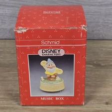 BASHFUL Disney Schmid Music Box Snow White The Seven Dwarfs You Are My Sunshine 