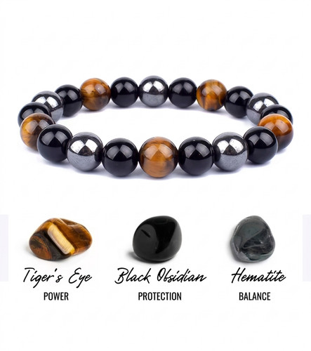 Natural hematite tiger eye - natural,