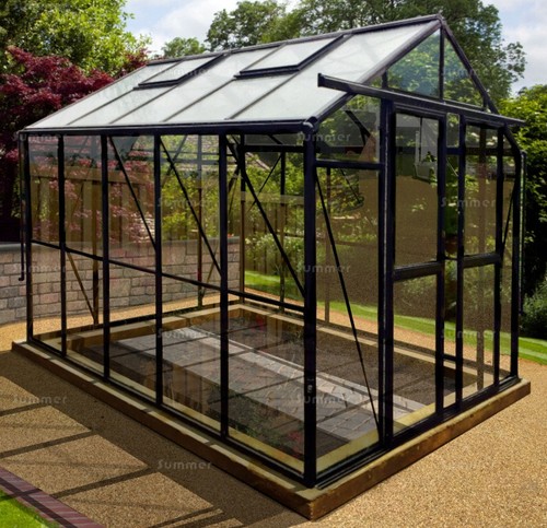 Premium aluminium greenhouse - aluminium,