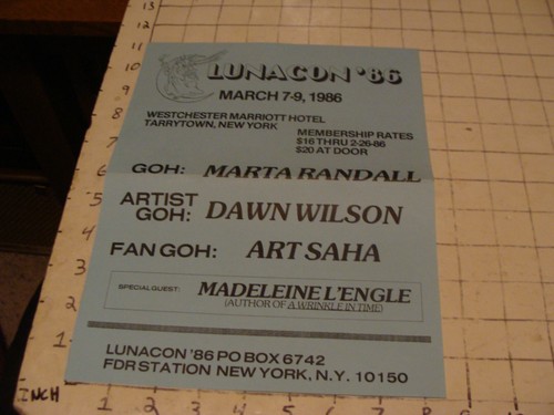 1986 lunacon tarrytown - lunacon,