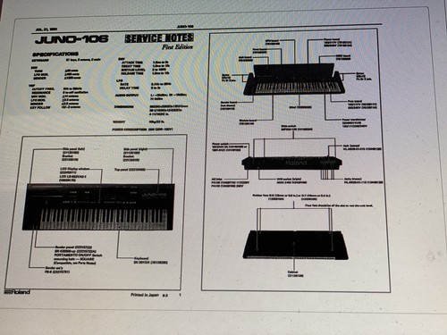 Roland juno 106 service - juno-106,