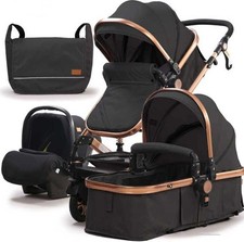 3 in 1 Pram Newborn Baby Buggy