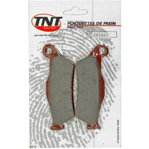 Pair brake pads tnt racing - pads,