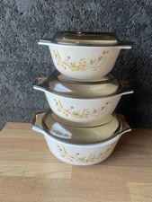 PYREX Harvest Pattern Set of 3