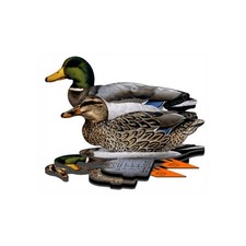 FUD Fold Up Decoy Mallard 6pk  REVOLUTIONARY FOLD UP BIRD DECOY: At FUD, we set