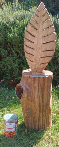 Large feather art - , sculpture