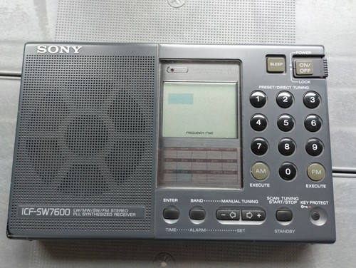 Sony icf sw7600 - sony, world
