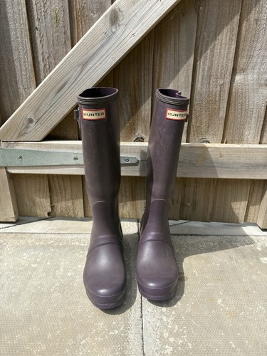 Hunter original purple tall - purple,