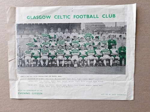Celtic memorabilia 1964 - celtic,