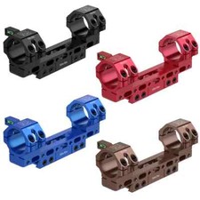 WestHunter One Piece Adjustable 11MM Dovetail Mount Adjust Elevation Scope Rings