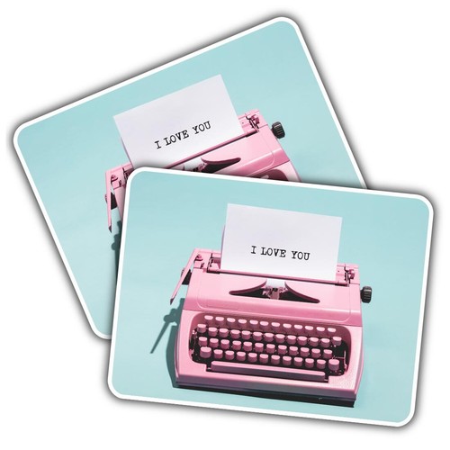 Vinyl sticker pink vintage - sticker,