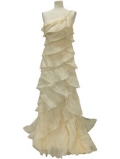 Pronovias Ivory Ruffled
