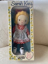 Vintage Pedigree Sarah Kay Rag Doll In Box Ref 00065 1970’s