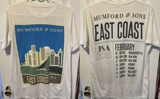 2 Sides Mumford & Sons Shirt East Coast 2013 Shirt Unisex White S-5XL EM1275