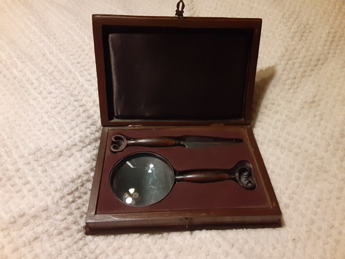 Sherlock vintage brass wood - vintage, &