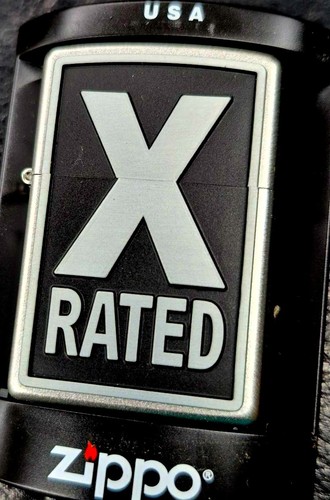 Rare rated emblem - rare, zippo