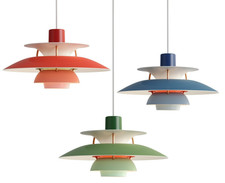 Modern Nordic Pendant Ceiling Light PH5 Louis Poulsen Style | Multiple Colours