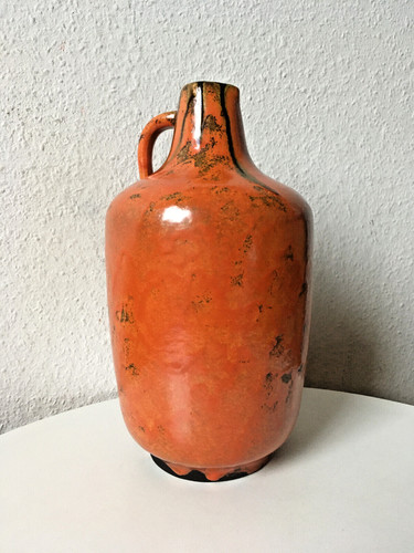 Ceramano coral pottery - coral, vase