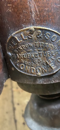 Wells and son antique coat - wells,