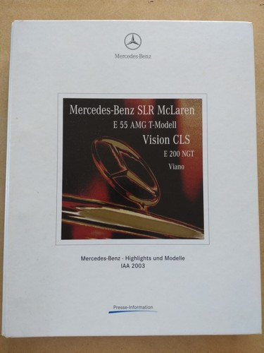 Mercedes benz press kit - press, folder