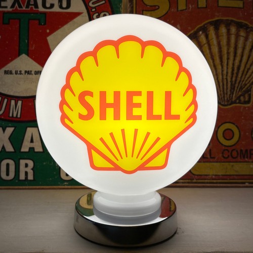 Shell mini gas - pump, globe