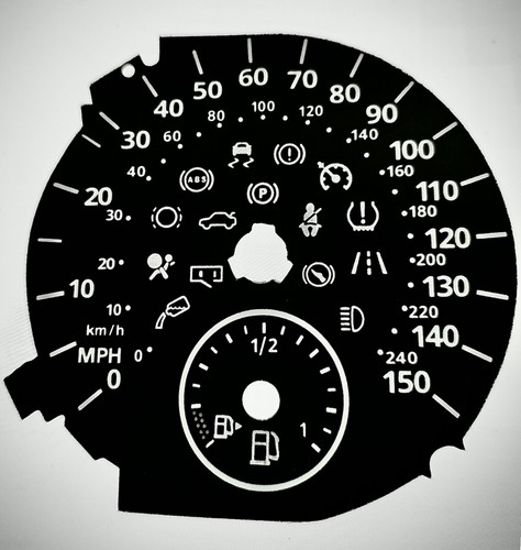 Conversion speedo dial - dial, for
