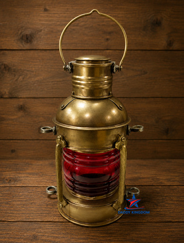 Nautical marine brass boat - nautical,