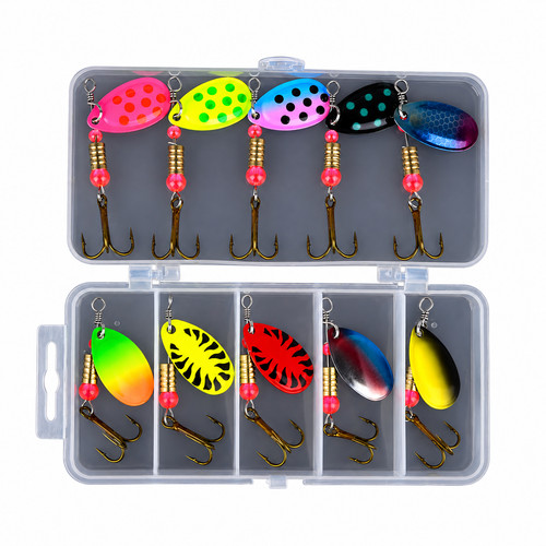 Metal spinner fishing lure - spinner,