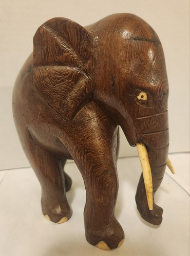 Vintage hand carved wooden - hand,
