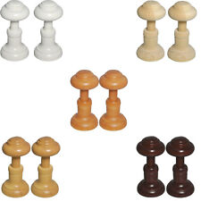 Pair of Wooden Curtain Stem