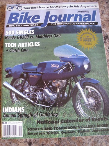 Bike journal magazine - nov, 1991
