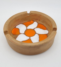 Studio Pottery Ashtray Flower