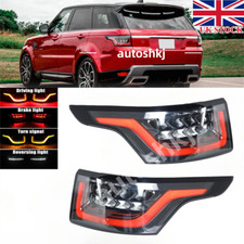 Pair Dynamic LED Rear Tail Light Brake Lamp For Range Rover Sport L494 2013-2022