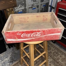 1971 Wood Coca-cola Crate