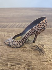 Just The Right Shoe Leopard Stiletto (Item 25017) 1999 Raine - Willitts Designs