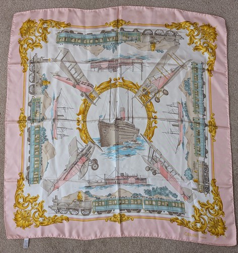 Vintage celine paris silk - vintage,