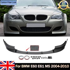 For BMW E60 E61 M5 2004-2010 M Performance Front Lower Lip Splitter Carbon Look
