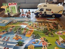 Playmobil Campervan + Café /